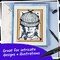 5-Piece Acrylic Black Paint Pen Set Fine Tip Thin Point and Jumbo Pens (1mm, 3mm, 6mm, 10mm, 15mm) Black Paint Markers for Plastic, Canvas, Wood, Rock, Fabric, Tire, Metal, and Glass
